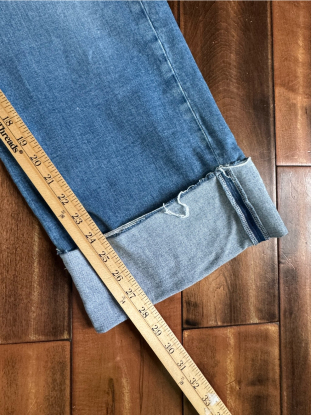 ag jeans wide leg high rise light wash cropped denim - Picture 11 of 12